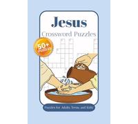 Jesus Crossword Puzzles: Crossword Puzzles with Easy-to-Read Print about Jesus, Bible, Christianity, and More / 6x9 inches, 120 pages / 50+ Puzzles - ... Travel, Holidays, Relaxation, and More