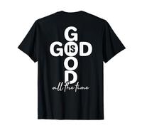 Jesús, Cruz, Dios bendiga la Biblia, la fe, Dios es bueno todo el tiempo Camiseta