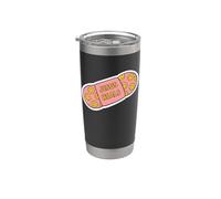 Jesús cura yeso - lindo parche religioso cristiano fe Vaso térmico de acero inoxidable de doble pared