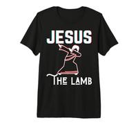 Jesús Dab El Cordero Dios Cristiano Navidad Pascua Dabbing Camiseta Premium