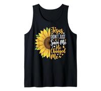 Jesus Didn'T Just Save Me He Changed Me Camiseta sin Mangas