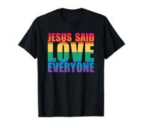 JESÚS Dijo AMAR A Todos LOS TRATAN AMABLEMENTE TAMBIÉN LGBT Meme Camiseta