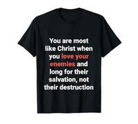 Jesús Dijo Que Amen a Sus Enemigos Sean como Cristo Lucas 6 27 Camiseta