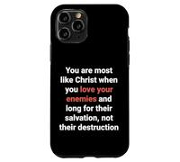 Jesús Dijo Que Amen a Sus Enemigos Sean como Cristo Lucas 6 27 Carcasa para iPhone 11 Pro