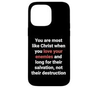 Jesús Dijo Que Amen a Sus Enemigos Sean como Cristo Lucas 6 27 Carcasa para iPhone 14 Pro MAX
