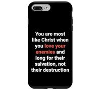 Jesús Dijo Que Amen a Sus Enemigos Sean como Cristo Lucas 6 27 Carcasa para iPhone 7 Plus/8 Plus