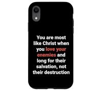 Jesús Dijo Que Amen a Sus Enemigos Sean como Cristo Lucas 6 27 Carcasa para iPhone XR