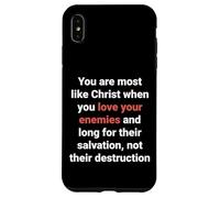 Jesús Dijo Que Amen a Sus Enemigos Sean como Cristo Lucas 6 27 Carcasa para iPhone XS MAX