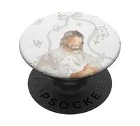 Jesús, Dios, Fe, con Lazo Floral y Lazo de Cinta, niña Religiosa para Mujer PopSockets PopGrip Adhesivo