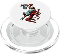 Jesus Dunking On The Devil Baloncesto Cool Bball PopSockets PopGrip para MagSafe
