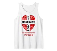 Jesús El Amor de Dios Cristo Buen Pastor Vida Eterna Camiseta sin Mangas