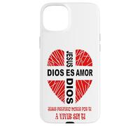 Jesús El Amor de Dios Cristo Buen Pastor Vida Eterna Carcasa para iPhone 15 Plus