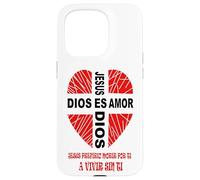 Jesús El Amor de Dios Cristo Buen Pastor Vida Eterna Carcasa para iPhone 15 Pro