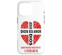 Jesús El Amor de Dios Cristo Buen Pastor Vida Eterna Carcasa para iPhone 16 Pro