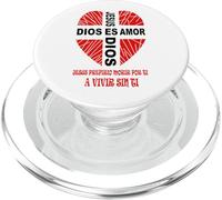 Jesús El Amor de Dios Cristo Buen Pastor Vida Eterna PopSockets PopGrip para MagSafe