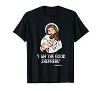 Jesús El Buen Pastor Cristianismo Cordero Versículo de la Biblia Camiseta