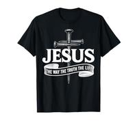 Jesús El Camino La Verdad La Vida Cruz De La Fe Cristiana Camiseta