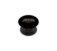 Jesús El Camino La Verdad La Vida Leopardo Cristiano Fe PopSockets PopGrip Adhesivo