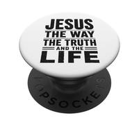 Jesús El Camino La Vida Cristiana PopSockets PopGrip Adhesivo