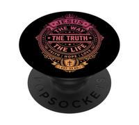 Jesús El Camino La Vida Cristiana PopSockets PopGrip Adhesivo