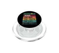 Jesús El Camino Verdad Vida Adoración Cristiana Dios Biblia Fe PopSockets PopGrip para MagSafe