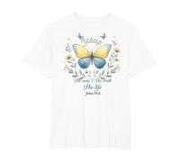 Jesús el Camino Verdad Vida Cristo Cristianos Hombres Mujeres & niños Camiseta, Hombre Tallas Grandes, Blanco, 5X Alto