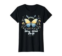 Jesús el Camino Verdad Vida Cristo Cristianos Hombres Mujeres & niños Camiseta, Mujer, Negro, M