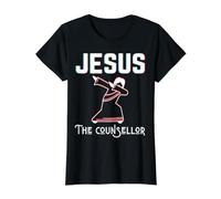 Jesús El Consejero Navidad Nacimiento Pascua Hijo de Dios Amor Camiseta gráfica económica