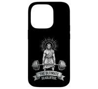 Jesús el Mejor Peso Muerto Christian Gym Faith Workout Carcasa para iPhone 14 Pro