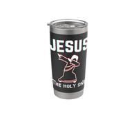 Jesús El Santo Hijo de Dios Cristiano Navidad Pascua Dios Vaso térmico de acero inoxidable de doble pared