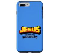 Jesús el superhéroe original - Libro de cómics de fe cristiana Carcasa para iPhone 7 Plus/8 Plus