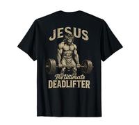 Jesús, el último Levantador de Pesas - Christian Workout Gym Camiseta