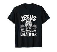 Jesús El Último Levantador Potente Gimnasio Camiseta