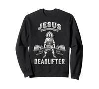 Jesús, El Último Meme De Deadlifter Gym Sudadera