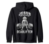 Jesús, El Último Meme De Deadlifter Gym Sudadera con Capucha