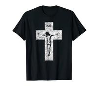 Jesús en la cruz | Christ Crucified Salvation T-Shirt Camiseta