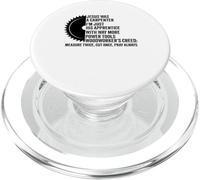 Jesús era Carpintero Soy su Aprendiz Faither Christian PopSockets PopGrip para MagSafe