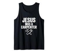 Jesús era un Carpintero Fiel Humor Cristiano Camiseta sin Mangas