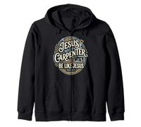 Jesús era un Carpintero ser como Jesús Carpintero Cristiano Sudadera con Capucha