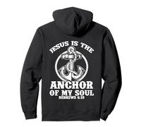 Jesús es el ancla de mi alma Sudadera con Capucha