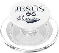 Jesús es el Camino, Bible Verse Christian Religious Jesus PopSockets PopGrip para MagSafe