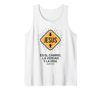 Jesús es el Camino, la Verdad y la Vida. Camiseta sin Mangas