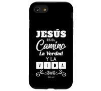 Jesus es el Camino la Verdad y La Vida, Christian Quote Carcasa para iPhone SE (2020) / 7/8