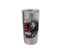 Jesús es el Camino, la Verdad y la Vida - Juan 14:6 Vaso térmico de acero inoxidable de doble pared