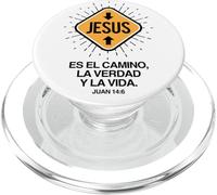 Jesús es el Camino, la Verdad y la Vida. PopSockets PopGrip para MagSafe