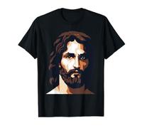 Jesús es el Hijo de Dios. Cristiano, Evangelio, Fe, Religioso Camiseta gráfica económica