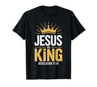 Jesús es el Rey Apocalipsis 17:14 - Biblia Religiosa Cristiana Camiseta
