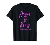 Jesús es el Rey Apocalipsis 17:14 Escritura Dios Oración Bíblica Camiseta