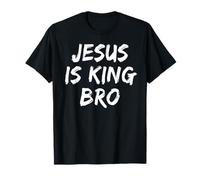 Jesús es el Rey, Hermano, Creyente Cristiano, fe, Iglesia bíblica Camiseta