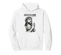 Jesús es el Señor - Cristo Rostro con Corona de Espinas Sudadera con Capucha